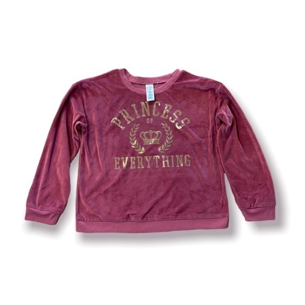 Girl’s Velour Sweatshirt